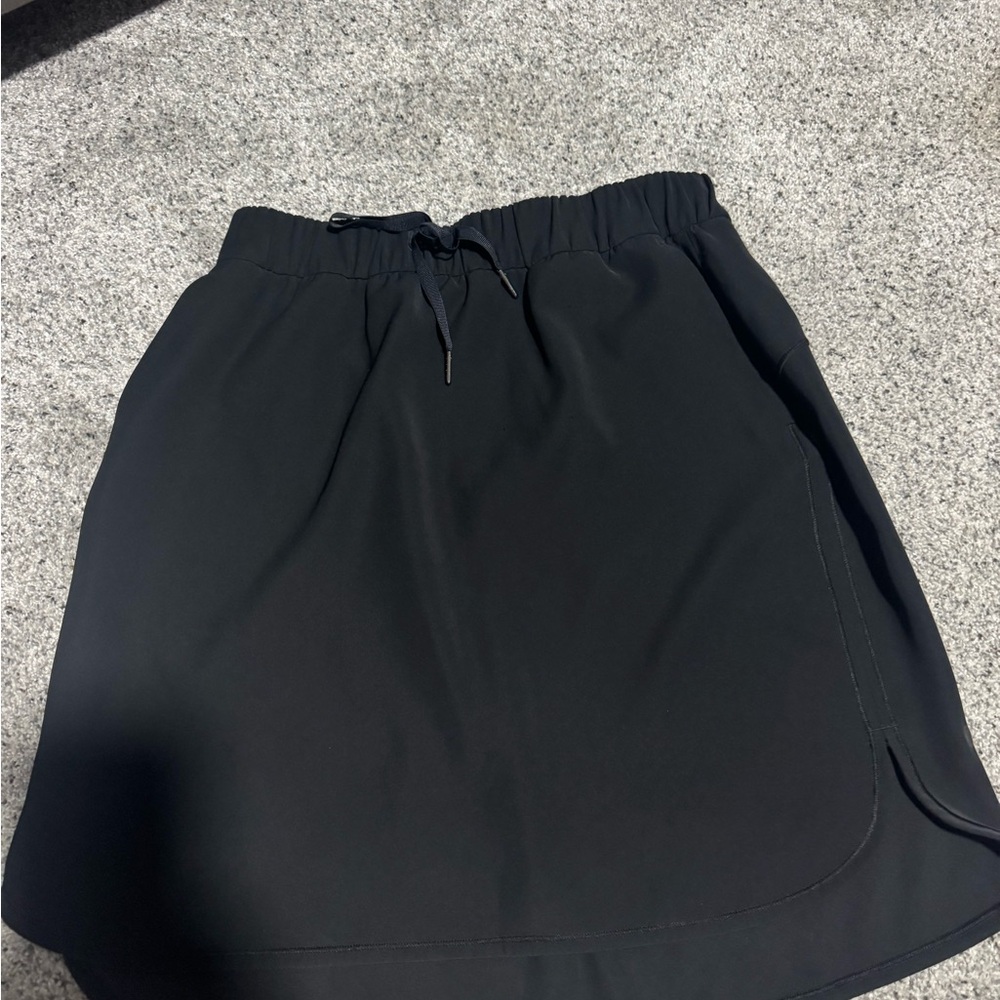 lululemon athletica Black Pull-On Athletic Skirt
